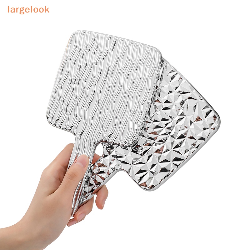 1 Gương Trang Điểm Cầm Tay Hình Vuông Kích Thước Lớn Dành Cho Nữ