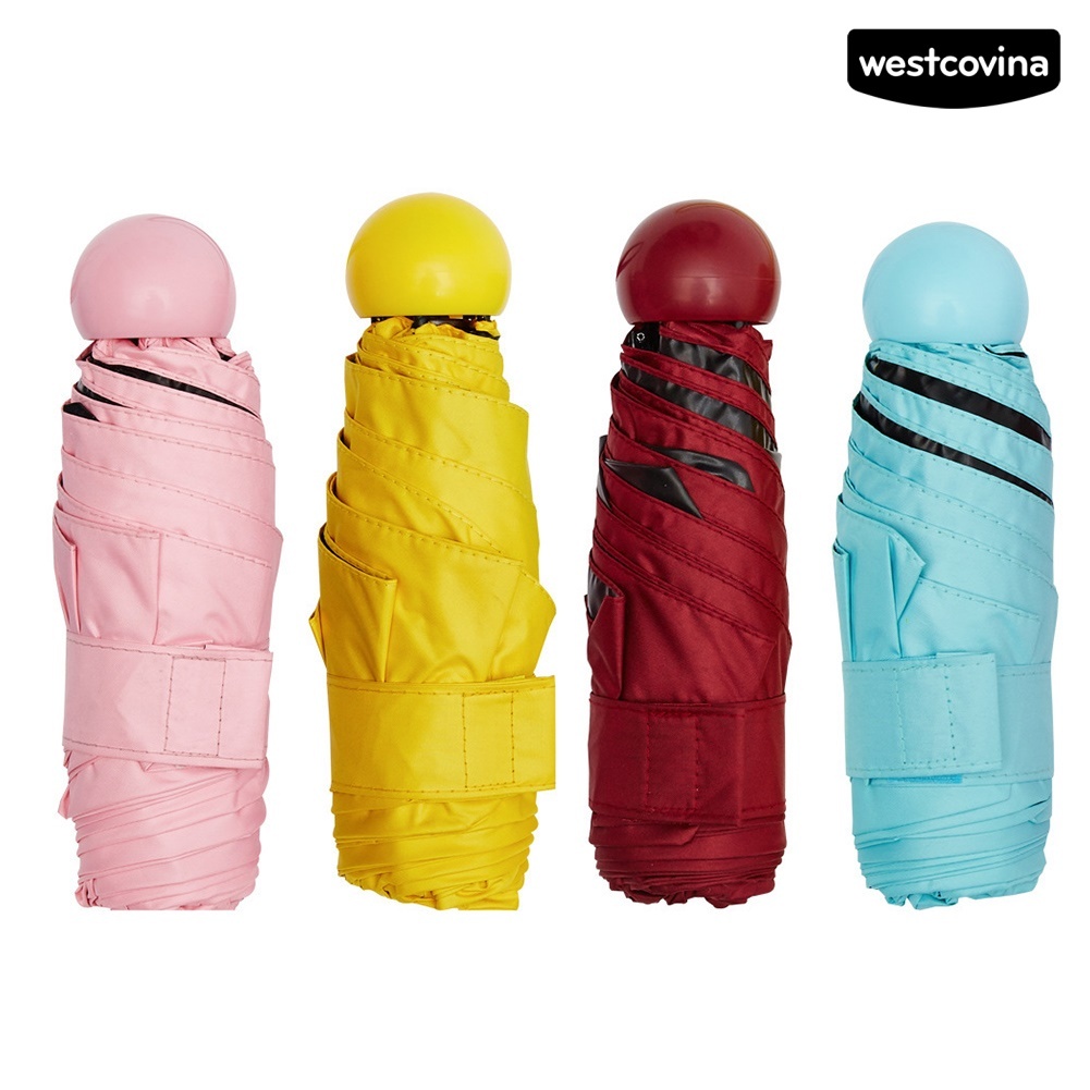 [COD]☁Dù Gấp 5 Khúc Mini Chống Tia UV Chống Gió Chống Nắng Cho Nữ