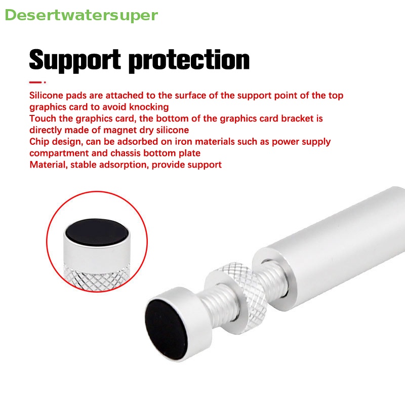 Dsvn Thẻ Đồ Họa GPU Có Giác Hút Nam Châm Dạng Đứng