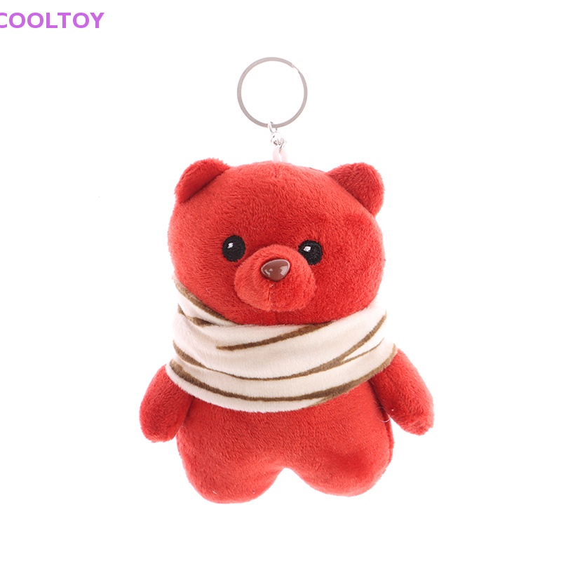 Móc Khóa Hình Gấu Nhồi Bông 12cm Dễ Thương