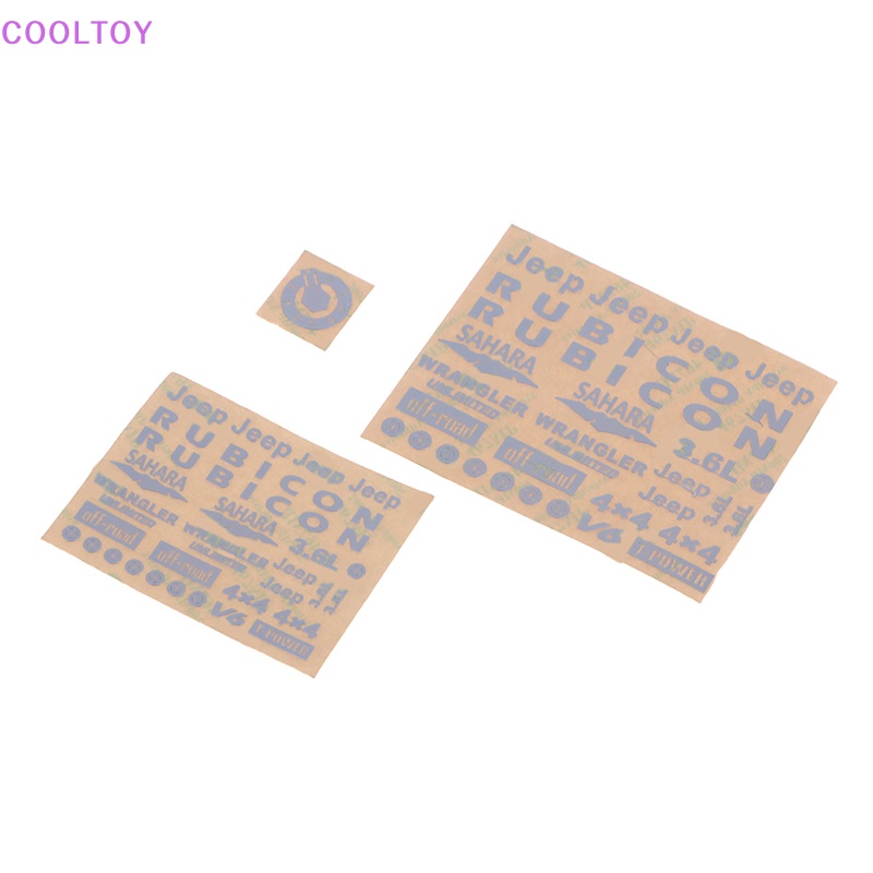 Logo Kim Loại Trang Trí Xe Hơi Điều Khiển Từ Xa SCX10 Trx4 Tỉ Lệ 1 / 10