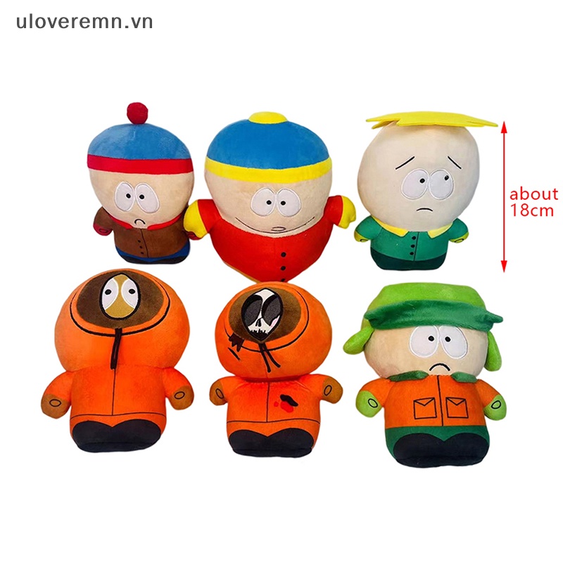 Gối Nhồi Bông Kiểu Hoạt Hình South Parks Stan Kyle Kenny Cartman Dễ Thương