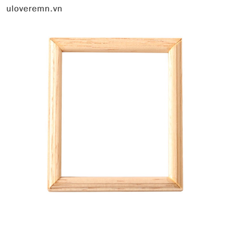Uloveremn 1 Khung Ảnh Hình Chữ Nhật Mini Trang Trí Nhà Búp Bê