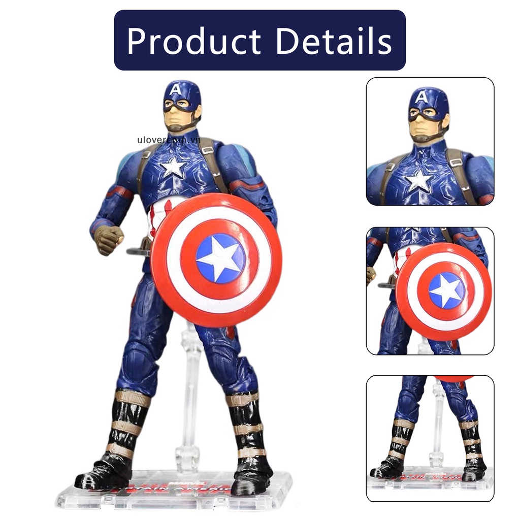 Mô Hình Nhân Vật Captain America Trong Avengers 4