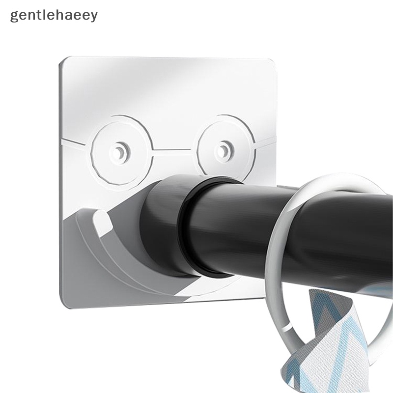 Bộ 2 Giá Đỡ Thanh Treo Rèm Cửa Gắn Tường Nhà Tắm Tiện Dụng