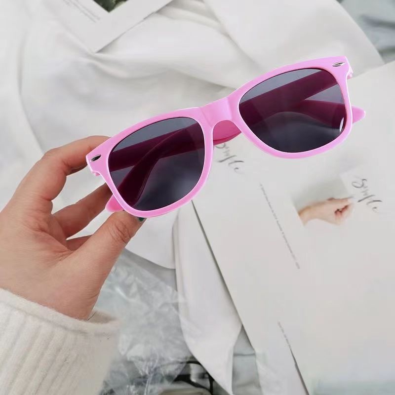 Trẻ em Trend Silicone Sunglasses UV bảo vệ mắt