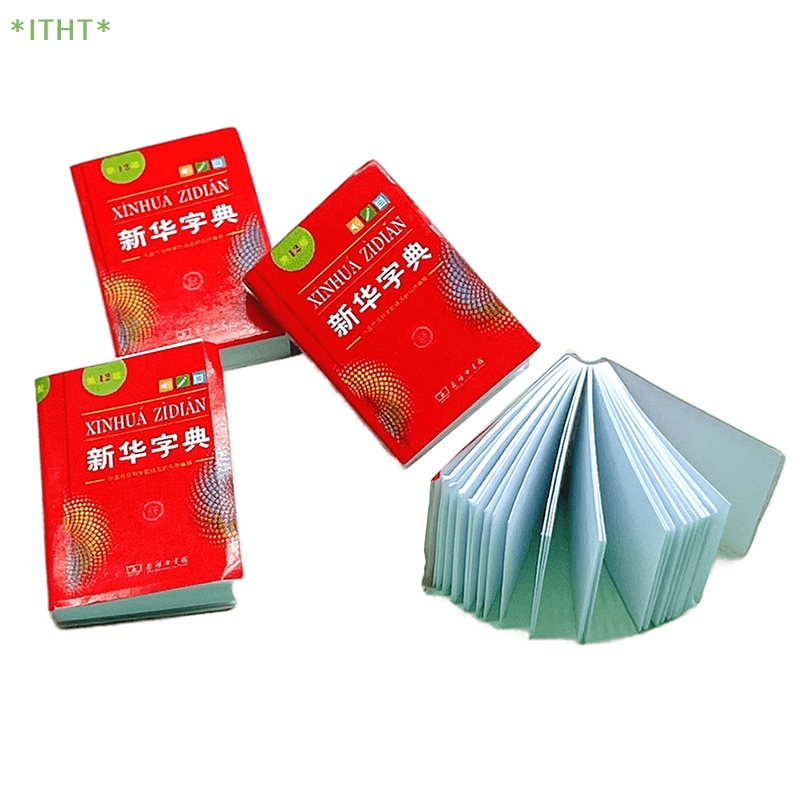 1 Cuốn Sổ Từ Điển Tỷ Lệ 1: 12 Dùng Trang Trí Nhà Búp Bê Mới