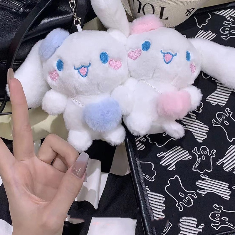 SANRIO Móc Khóa Thỏ Nhồi Bông Đáng Yêu