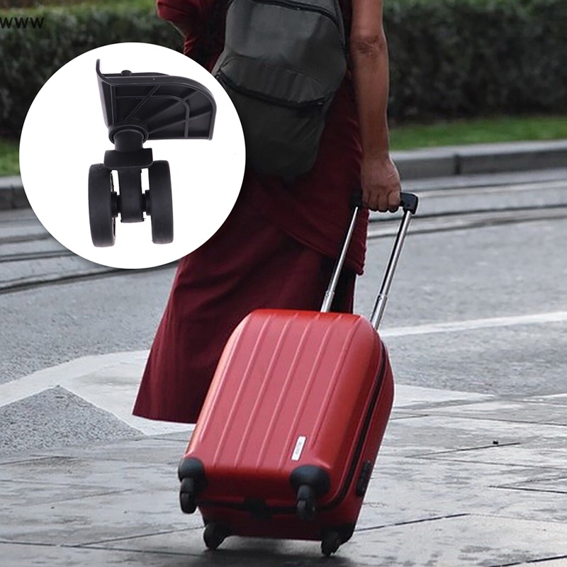 YW 2 chiếc vali hành lý Bộ sửa chữa va li bánh xe chịu mài mòn 360 xoay thay thế có thể tháo rời 73