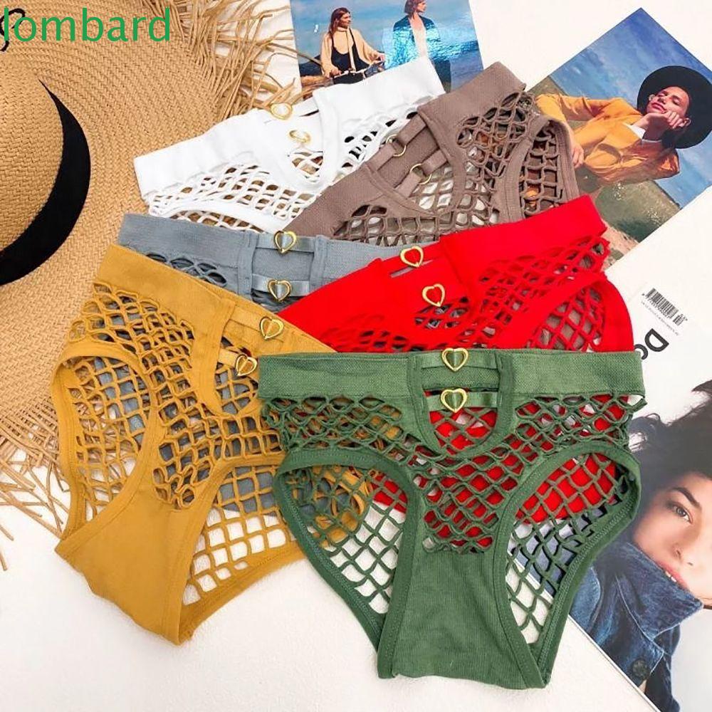 Quần Lót Lưới Không Đường May Màu Sắc Thời Trang Cho Nữ