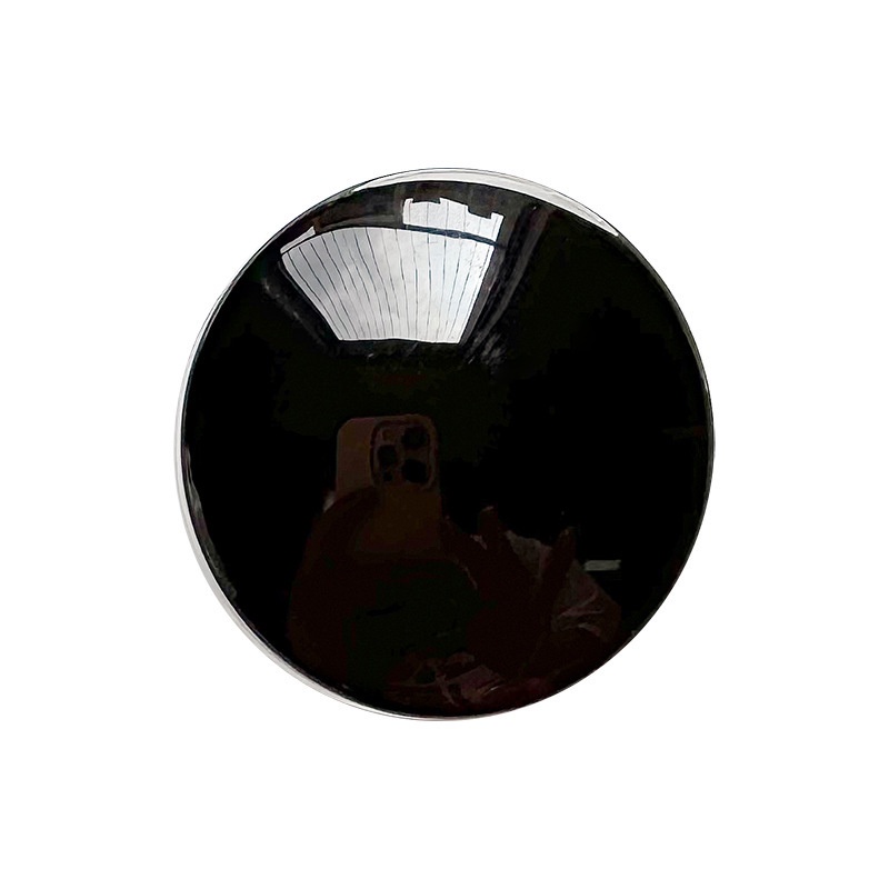 Giá Đỡ Điện Thoại Hình Tròn Bằng Kính Màu Trơn Tiện Dụng