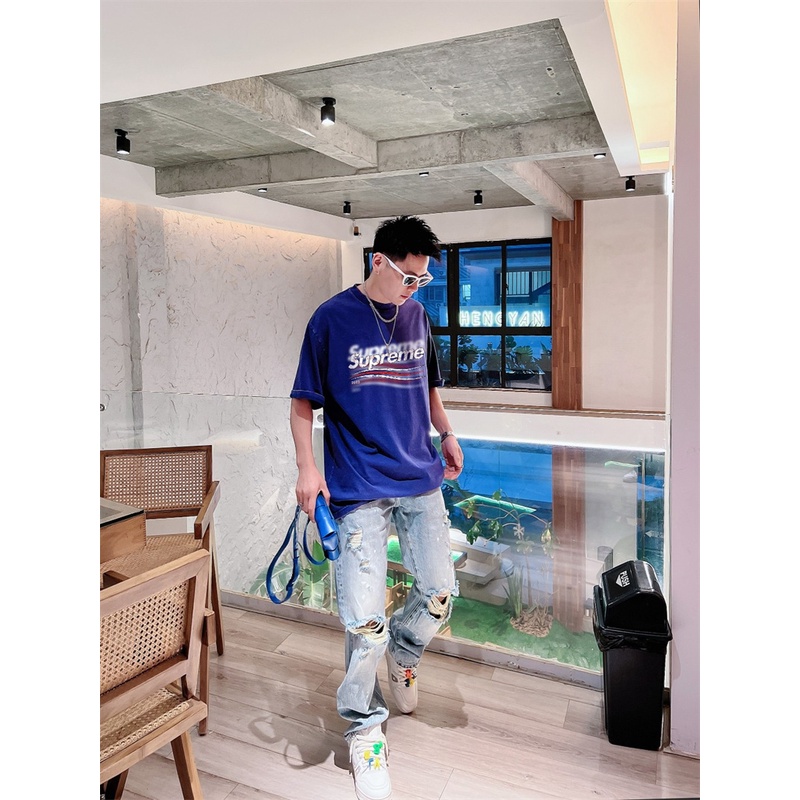 Ba88-áo Thun Tay Ngắn In Hình Pickle Thời Trang Xuân Hè 2023 Phong Cách Retro Mỹ Giặt Rửa Được Cho Cả Nam Và Nữ Jfrhgdf