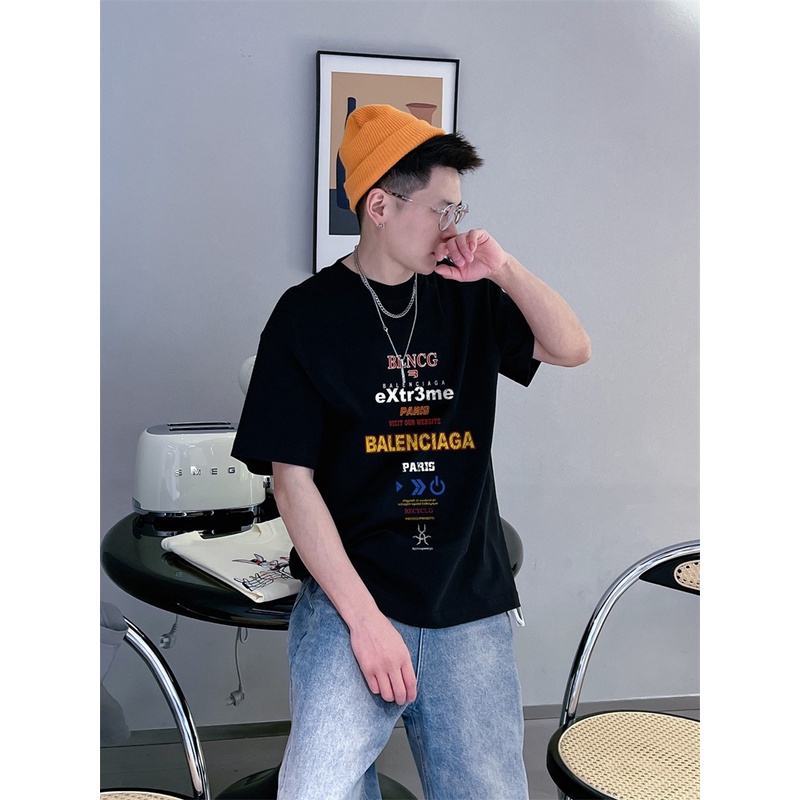 Áo Thun Tay Ngắn Thời Trang Mùa Hè Cho Nam Và Nữ