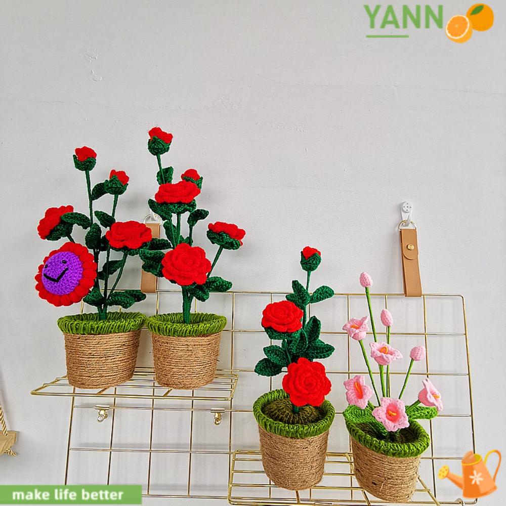 Hoa Hồng Giả Dễ Thương Làm Quà Tặng Valentine / Giáng Sinh / Phòng Ngủ