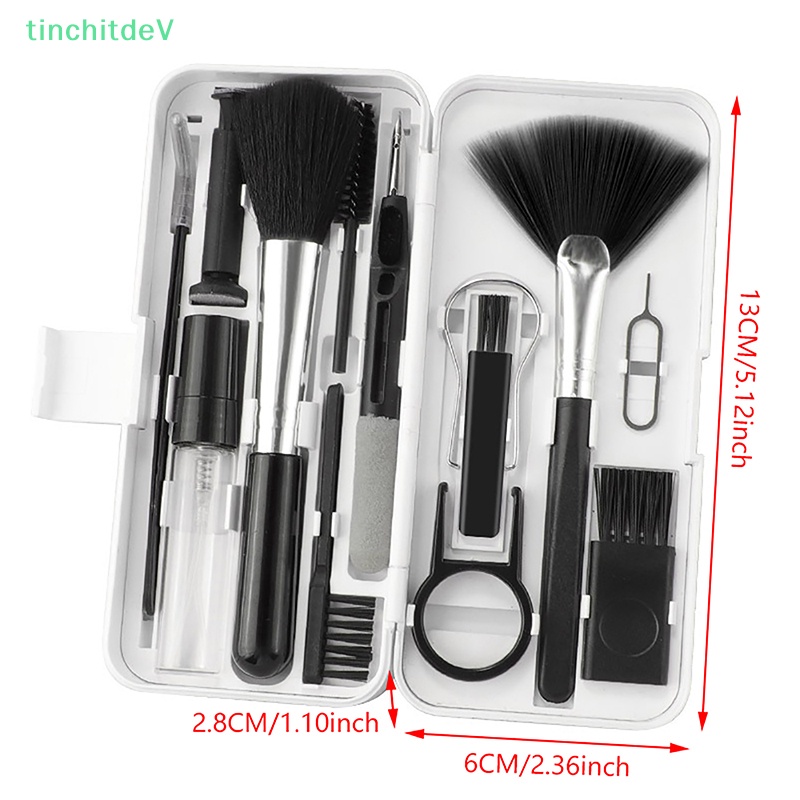 Bộ Dụng Cụ Vệ Sinh Bàn Phím Máy Tính / Laptop 18 Trong 1 Tiện Dụng