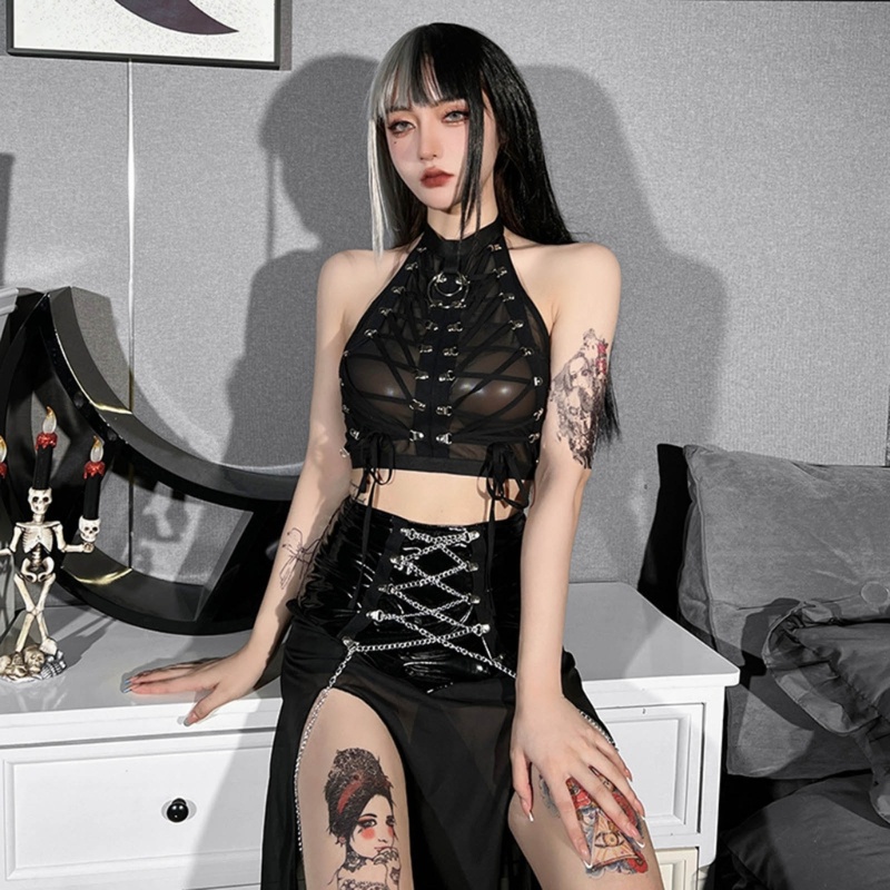 Áo Tank Top Hở Lưng Thiết Kế Đơn Giản Thời Trang Quyến Rũ Cho Nữ