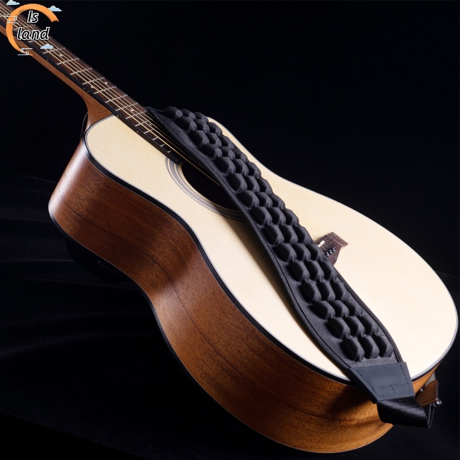 [IS] Dây Đai Đệm Khí Dày Dặn Bằng Da Hai Mặt Dùng Để Mát Xa Cho Đàn Guitar