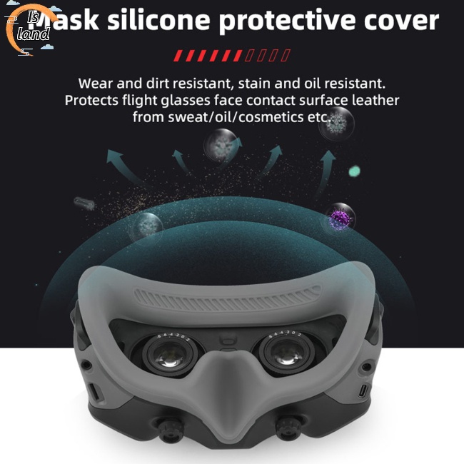 Miếng Đệm Bảo Vệ Mặt Nạ Thay Thế Bằng Silicon Cho Dji Avata Goggles 2
