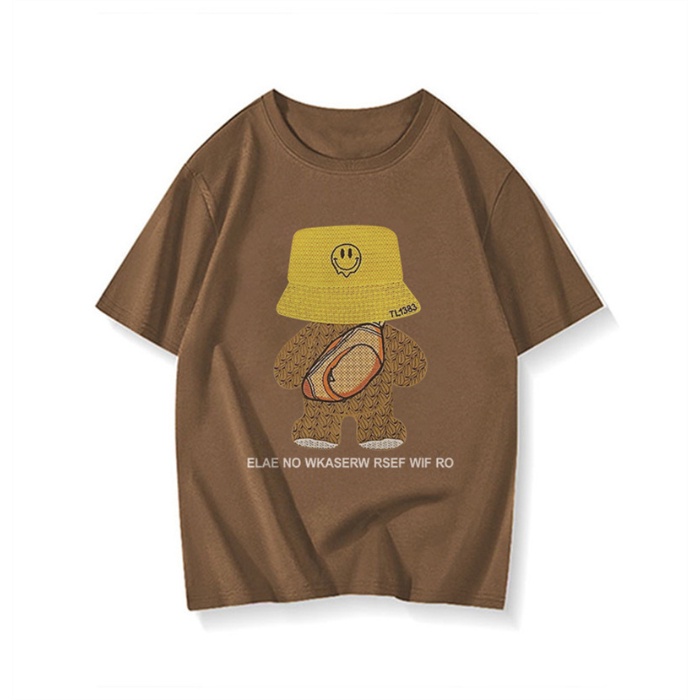 NRVP Áo Thun 100% Cotton Tay Ngắn Phong Cách Hàn Quốc Mới