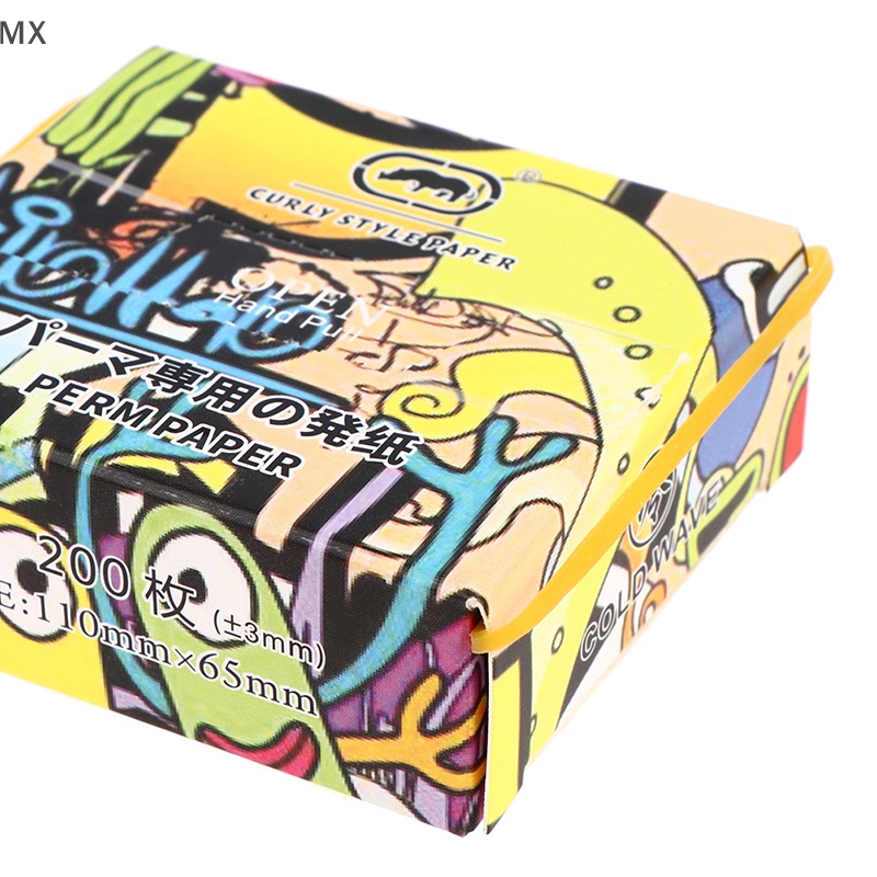 Set 200 Giấy Uốn Tóc Chịu Nhiệt mingxuan2