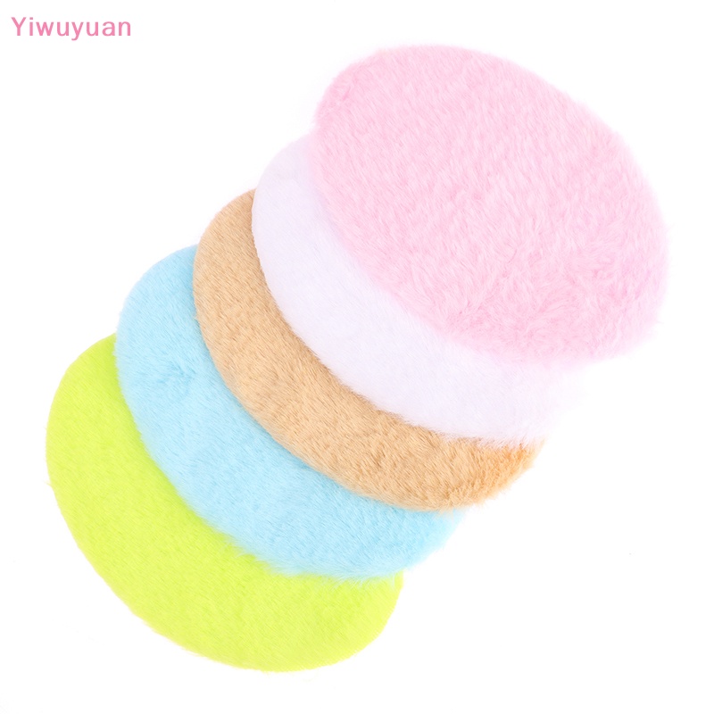 1 Thảm Lông Lót Sàn Hình Oval Trang Trí Nhà Búp Bê Mới