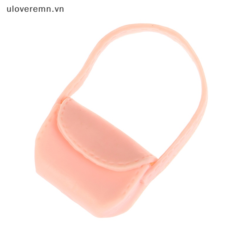 1 Túi Xách Đeo Vai Mini Trang Trí Nhà Búp Bê 1: 12