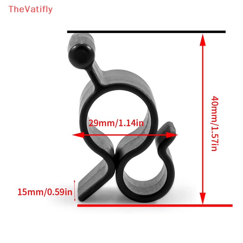 [Thevalifly] Set 10 Móc Kẹp Dây Lều Cắm Trại Nhẹ Đa Năng RV