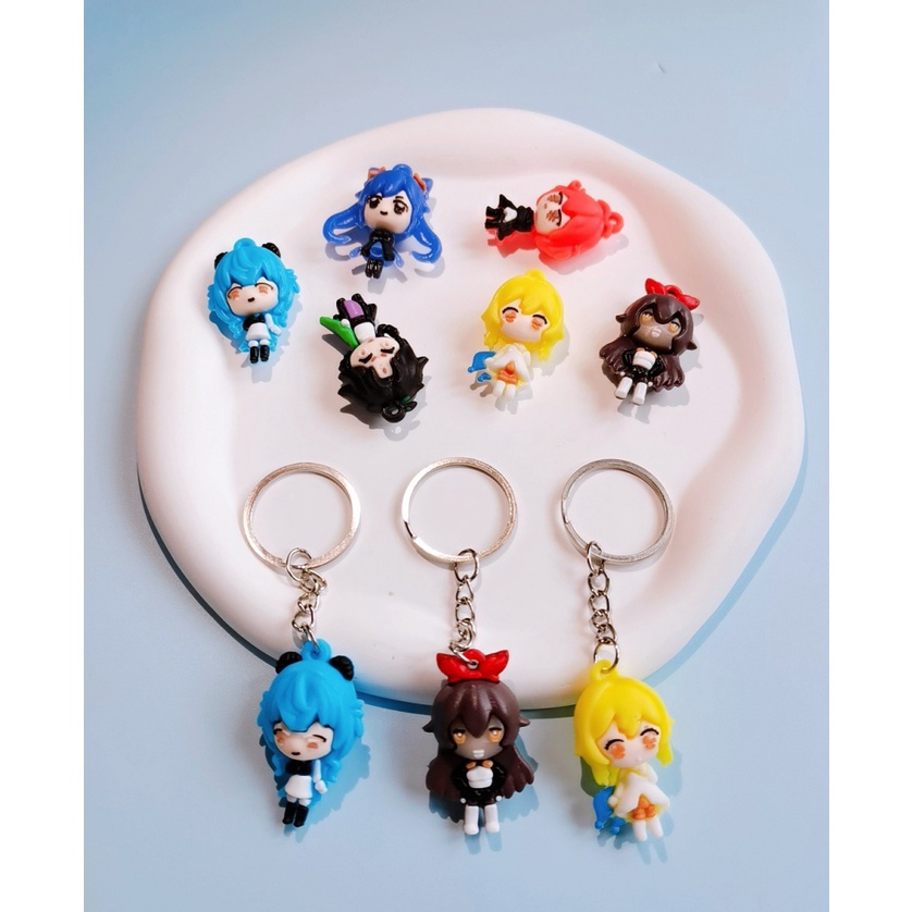 Đồ Chơi Mô Hình Nhân Vật Hoạt Hình Anime Genshin Va Chạm