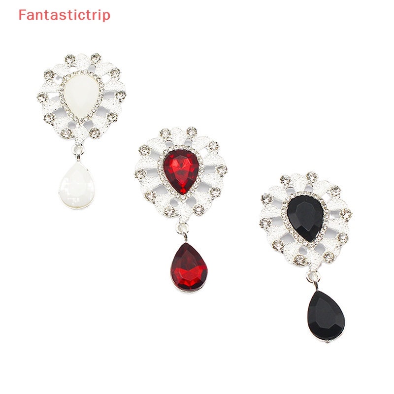 Ghim Cài Áo Hình Giọt Nước Đính Đá Nhân Tạo Thời Trang