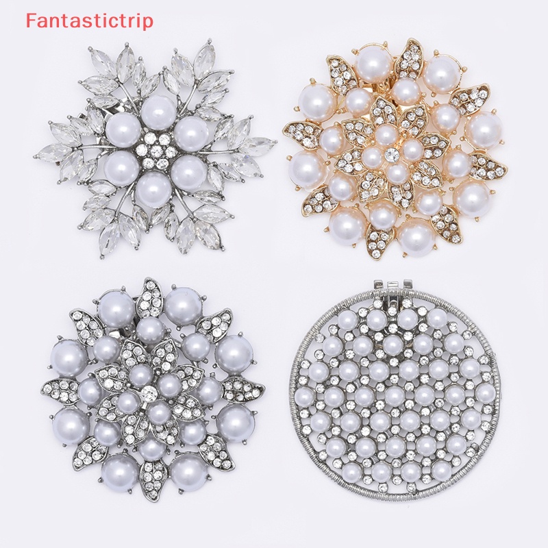 1 Cặp Kẹp Đính Đá Trang Trí Giày Cao Gót Cho Cô Dâu