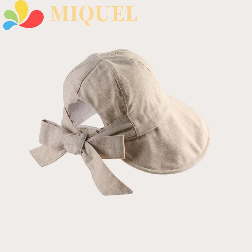 Nón Tai Bèo Chống Nắng Đính Nơ Có Thể Gập Lại Thời Trang Mùa Hè Cho Nữ