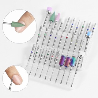 Máy mài móng Đầu mài hợp kim thép vonfram / Đầu thay thế máy mài móng tay / Phụ kiện máy xay tẩy da chết sơn móng tay / đầu mài móng tay