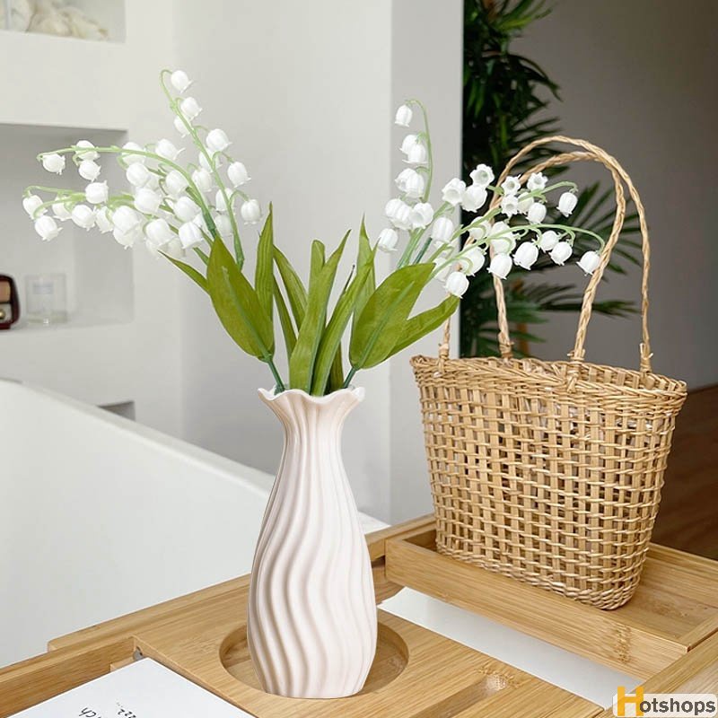 Bình Hoa Bằng Gốm Sứ Kiểu Dáng Hiện Đại Dùng Để Trang Trí Phòng Khách