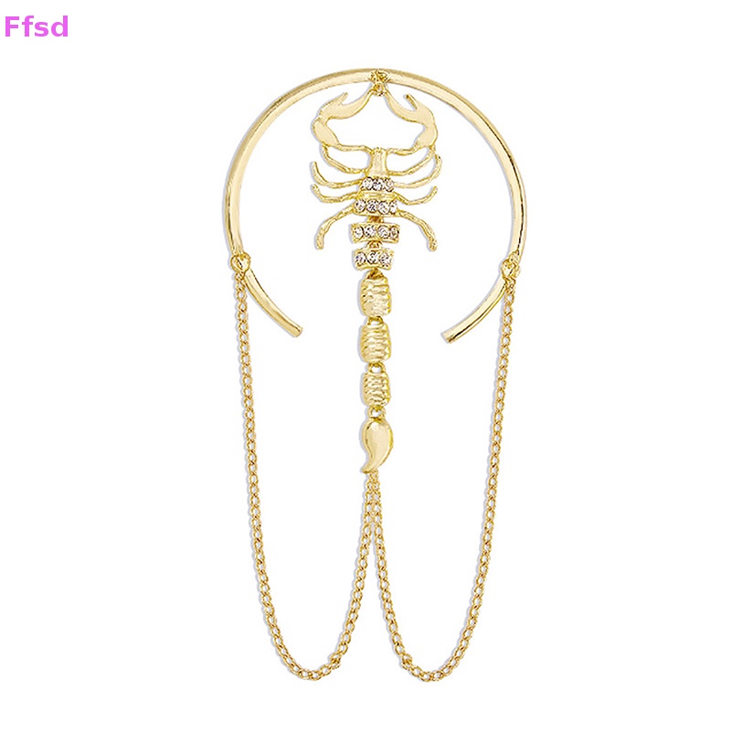 {Ffsd} Vòng Đeo Tay Hình Bọ Cạp Đính Đá Cổ Điển Dành Cho Nữ Bán Chạy