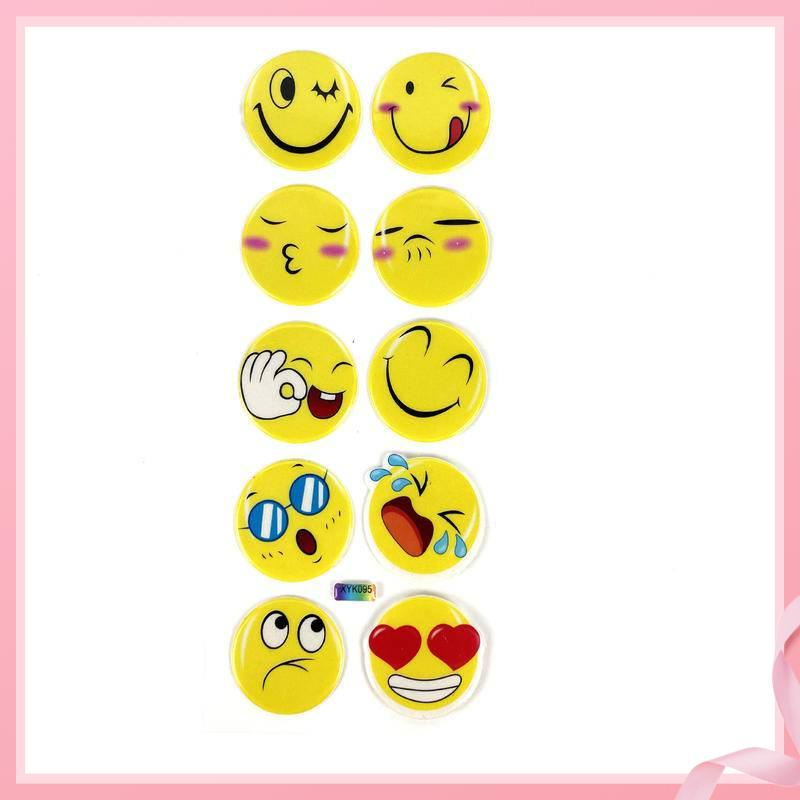 Sticker 3D DáN HìNh MặT CườI Cho Bé