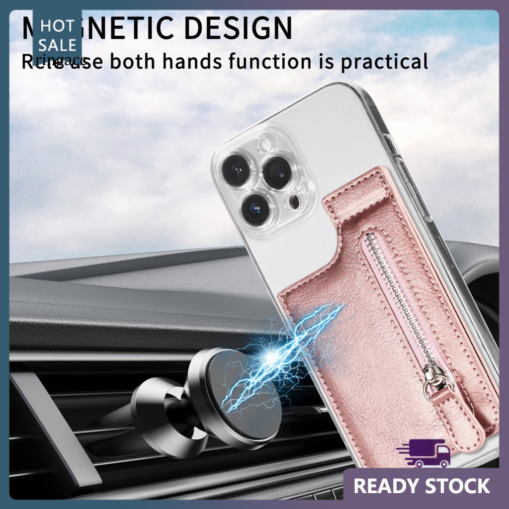 Rga Ví Dán Điện Thoại Siêu Nhẹ Có Ngăn Đựng Thẻ Tiện Dụng