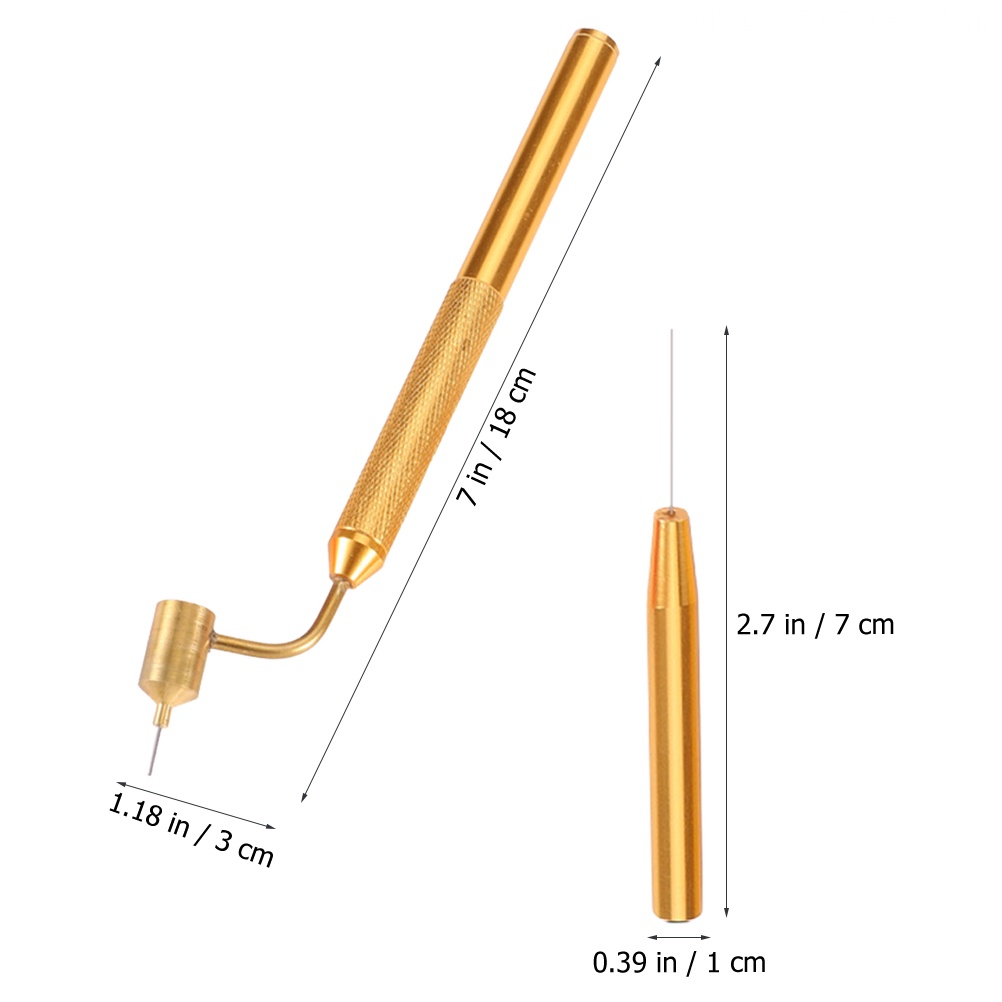 Bút Sơn Xe Hơi Bằng Nhựa Hợp Kim Nhôm 18x3CM