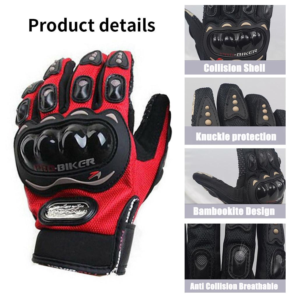 1 Đôi Găng Tay Lái Xe Máy Chống Trượt Chống Nước Toàn Diện Màn Hình Cảm Ứng