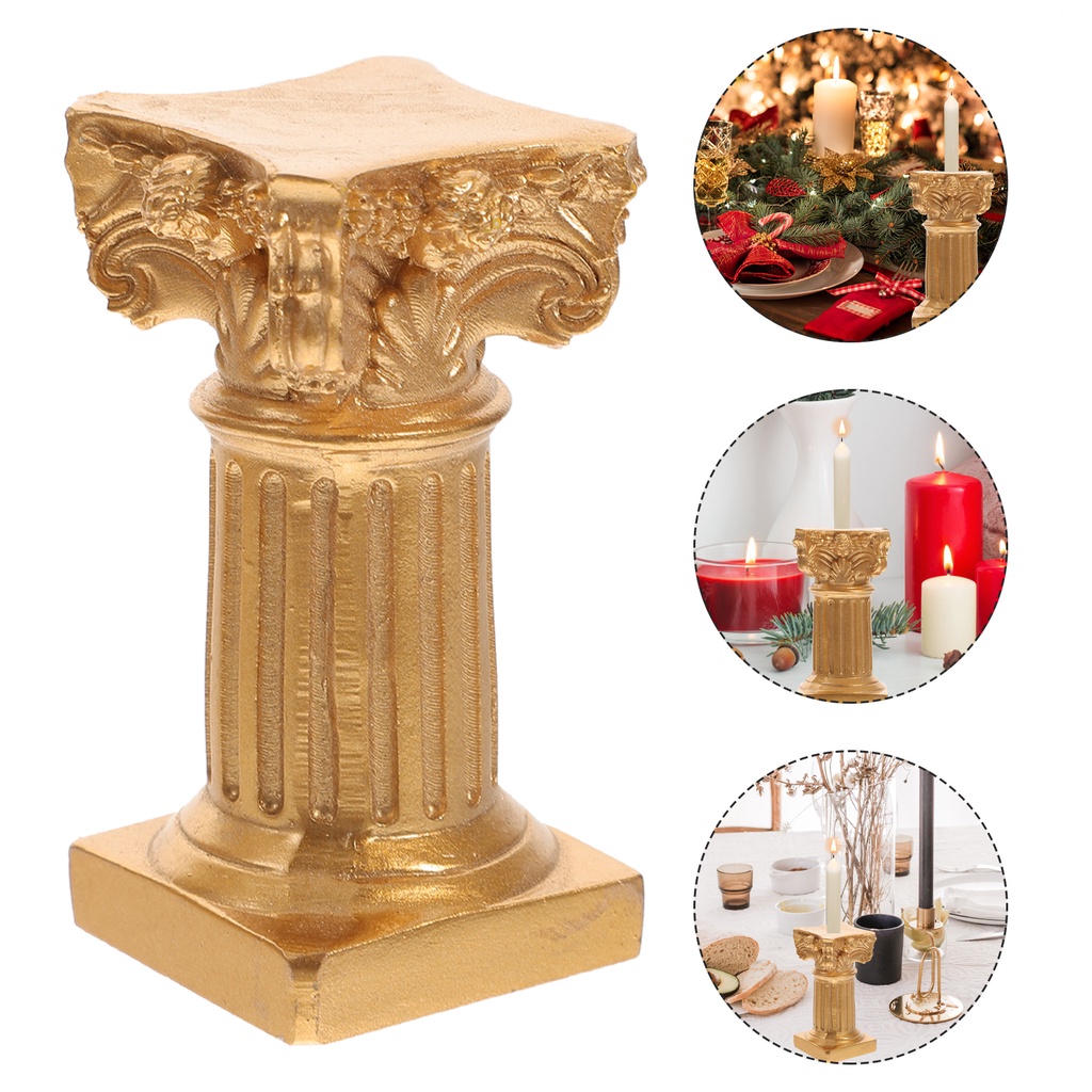 Bộ 3 Cây Nến Trang Trí Bàn Tiệc Cưới