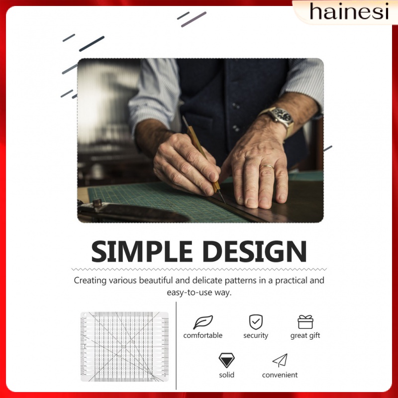 Thước Đo Cắt Giấy Thủ Công Chuyên Dụng Cho Thợ May