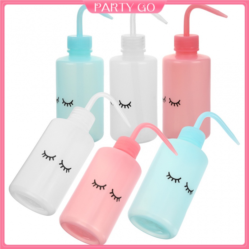 Set 6 Chai Chiết Nước Tẩy Trang Lông Mi Dạng Bóp Tiện Lợi