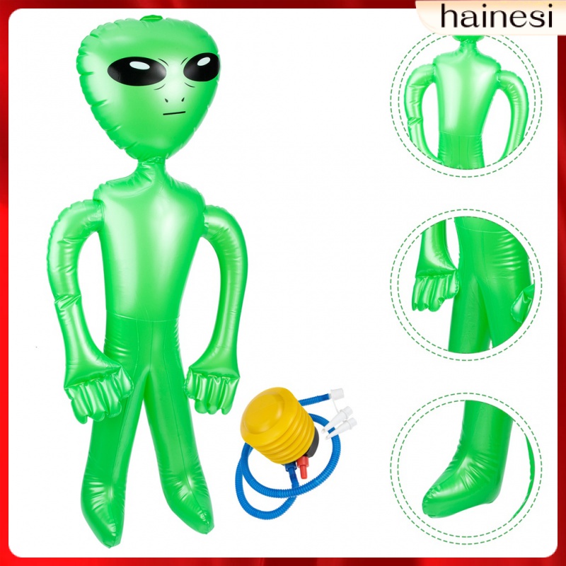 Bong Bóng Bơm Hơi Hình Người Ngoài Hành Tinh Cho Bé