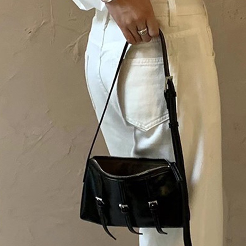 Ielgy Túi Đeo Chéo Vai Thời Trang Hàn Quốc niche Cá Tính Cho Nữ