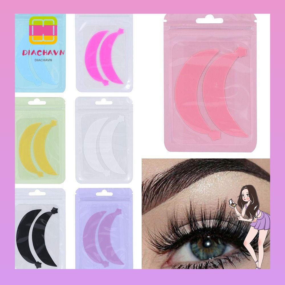 Set 2 Cặp Đệm Uốn Mi Giả Tái Sử Dụng Linh Hoạt