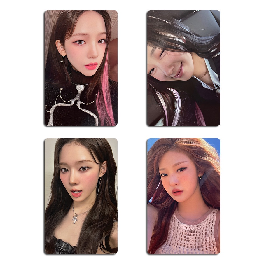 Album Ảnh Thẻ Bài Aespa New Album MY World EL Phiên Bản Đặc Biệt Everline POB Sưu Tầm