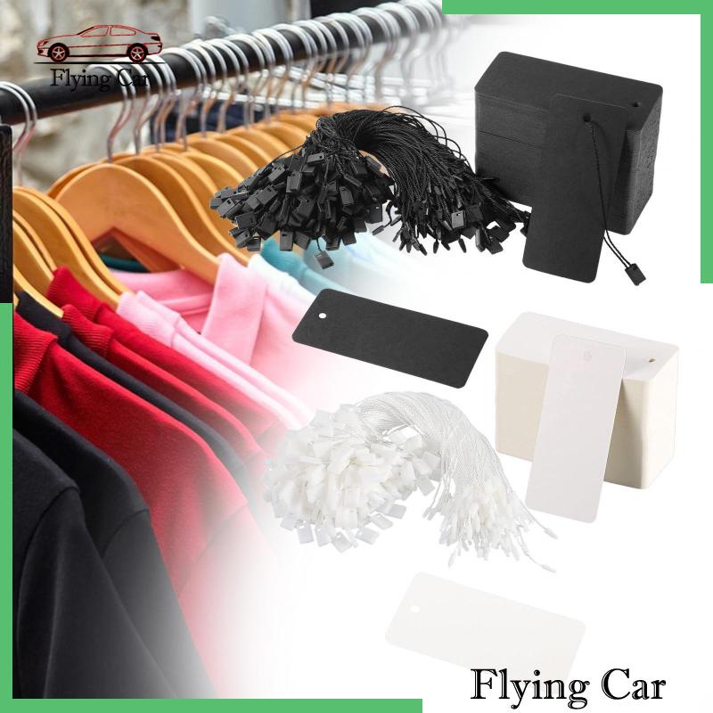 [Lzdjfmy2] 200 Nhãn Treo Quần Áo Có Thể Viết Được