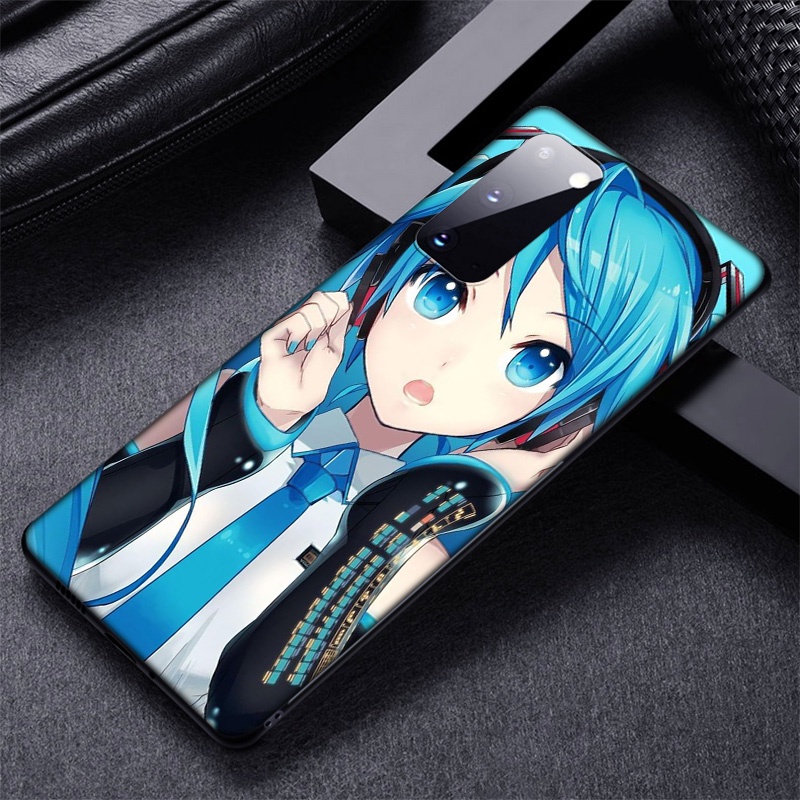 Ốp Điện Thoại Dẻo Họa Tiết Hoạt Hình Hatsune Miku Cho Xiaomi Redmi S2 9T 9A 9C NFC 9 Prime 10 K40 Pro 10X LJW56