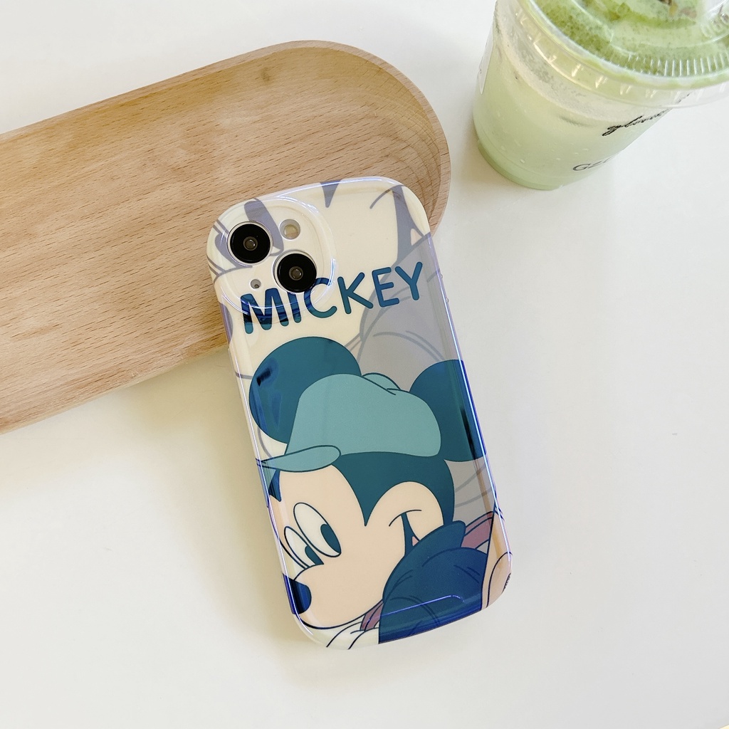 Ốp Điện Thoại TPU Mềm Chống Sốc In Hình Chuột Mickey Minnie Hoạt Hình Cho Apple IPhone 14 13 12 11 Pro Max