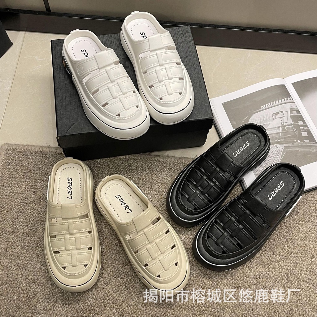 Dép Sandal Đế Dày Mềm Thời Trang Dành Cho Nữ