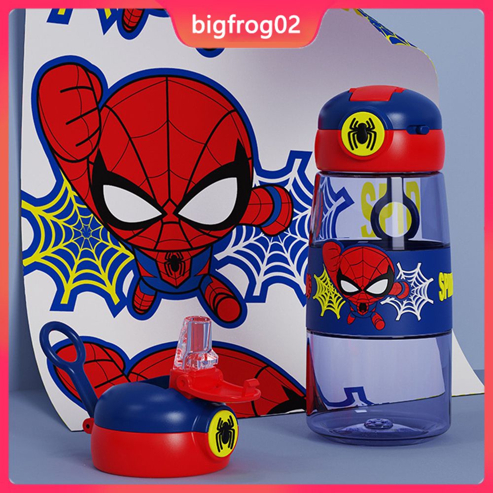 Bình Nước Có Cốc Hút Họa Tiết Disney Dễ Thương Cho Bé